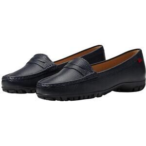 Marc Joseph New York Womens Union Golf Loafers US 8 EU 39 Black Leather NIB